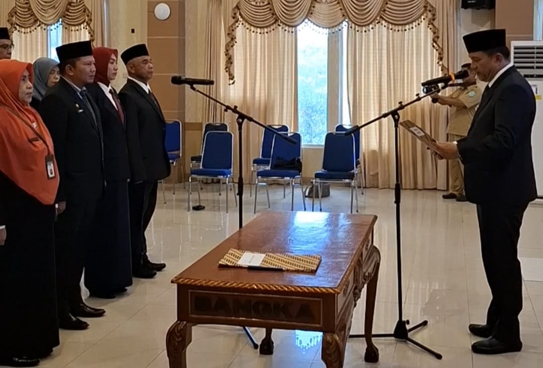 Bupati Bangka Lantik 15 Pejabat Eselon II