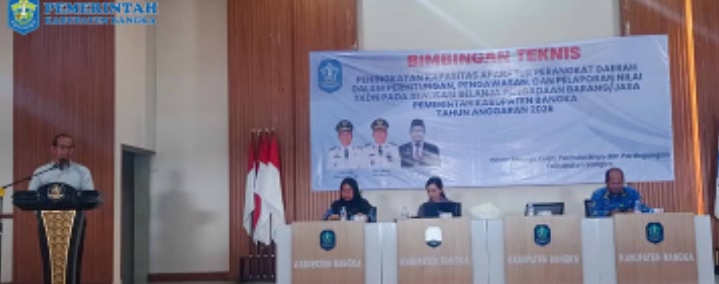 PEMKAB BANGKA SELENGGRAKAN BIMTEK