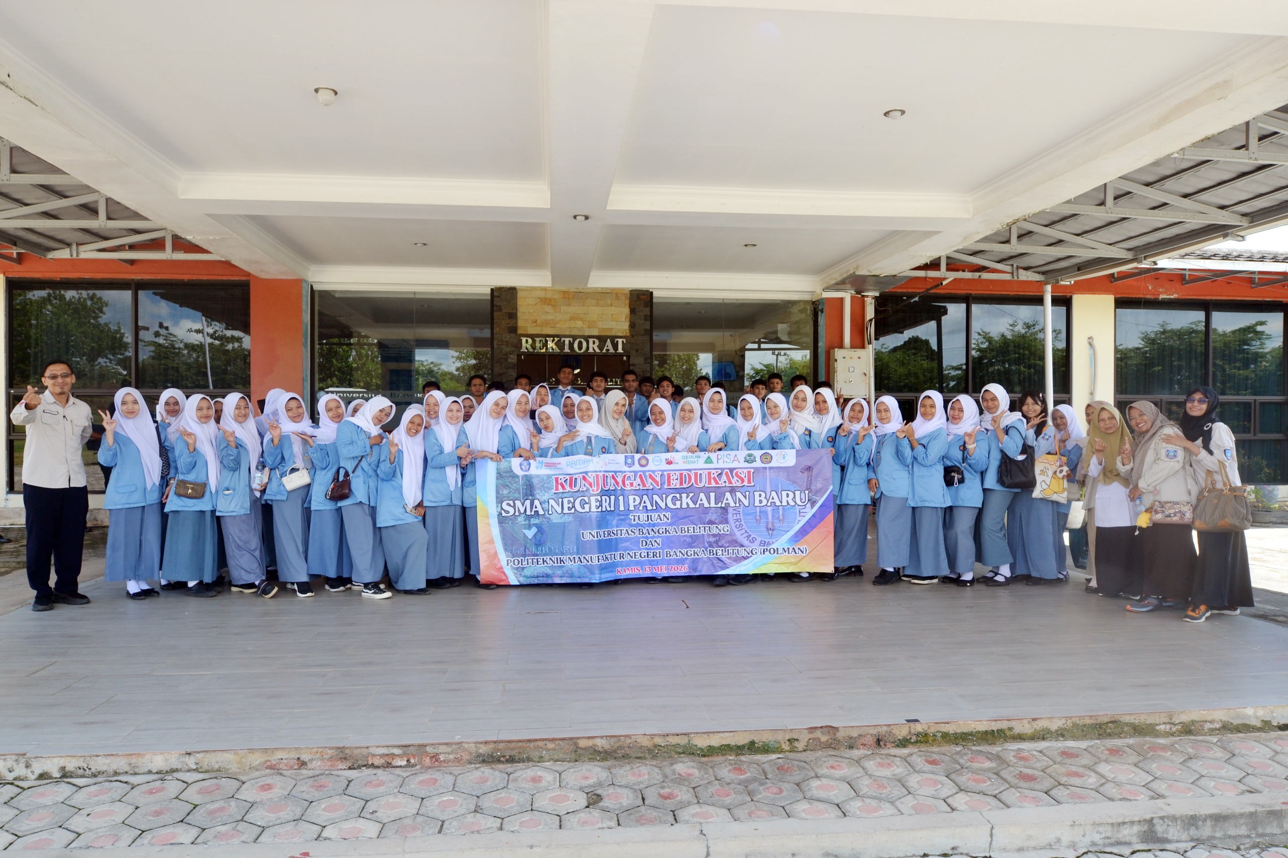 Kenal Kampus Lebih Awal Siswa SMAN 1 Pangkalan Baru Sambangi Kampus Kite UBB