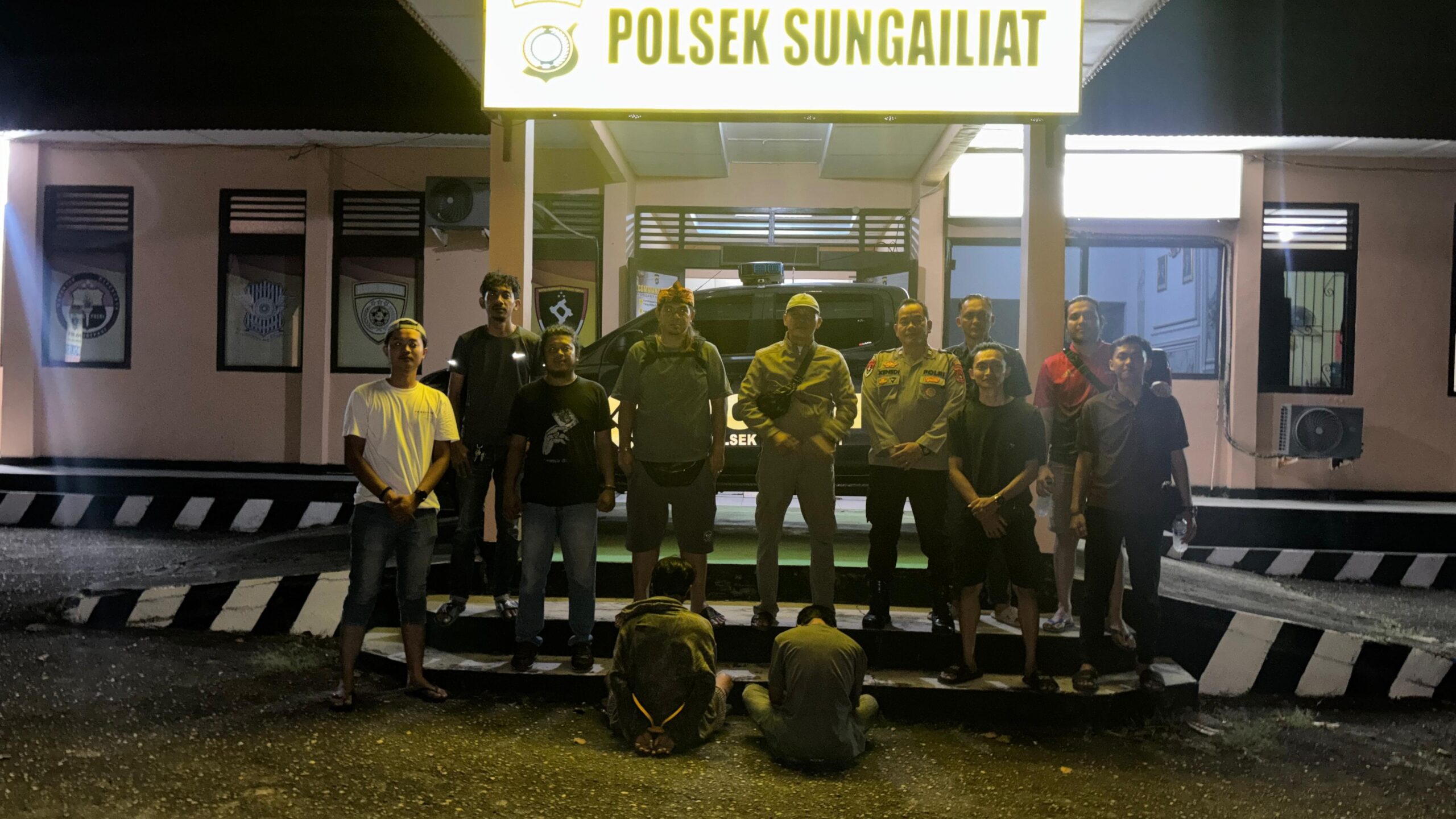 Tim Gabungan Sat Resnarkoba Polres Bangka dan Polsek Sungailiat ungkap kasus tindak pidana narkotika jenis sabu