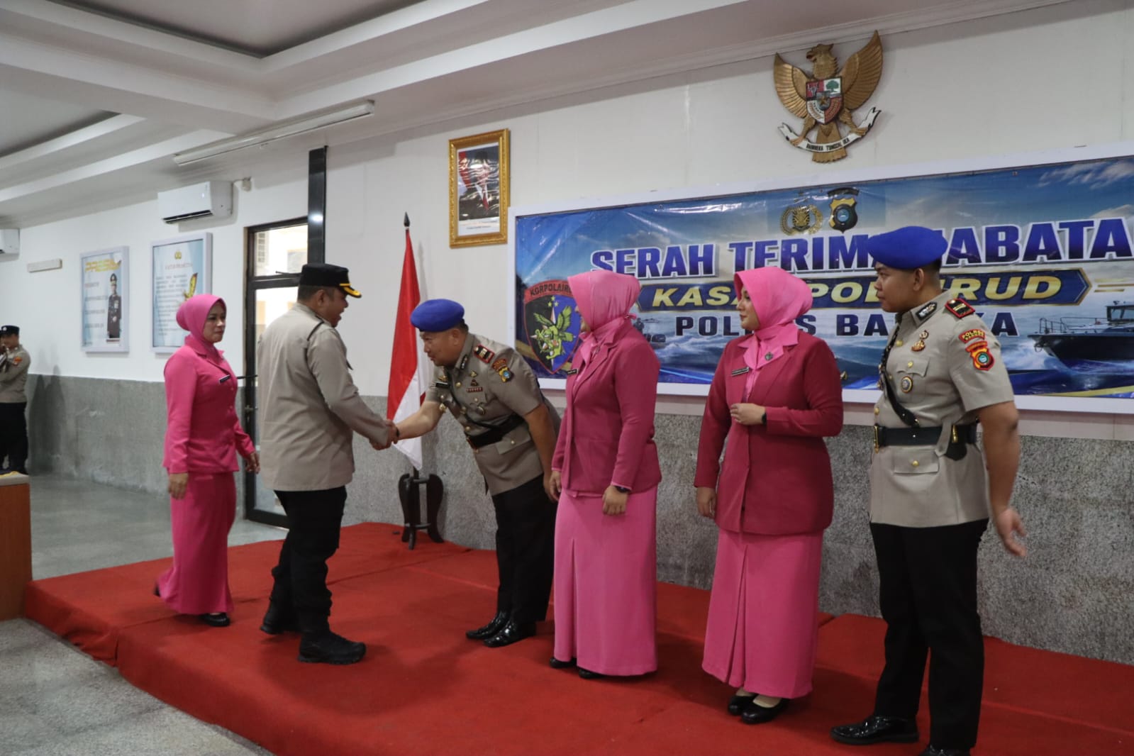 Polres Bangka Gelar Sertijab Kasat Polairud, IPTU Arya Tanjung Resmi Jabat Kasat Polairud