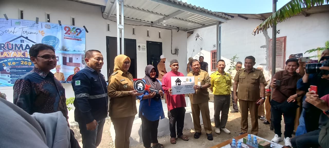 Arsari Tambang-Pemkot Pangkalpinang Bangun RLH, Wali Kota Ucap Terimakasih, Harwendro: Ini Untuk Masyarakat