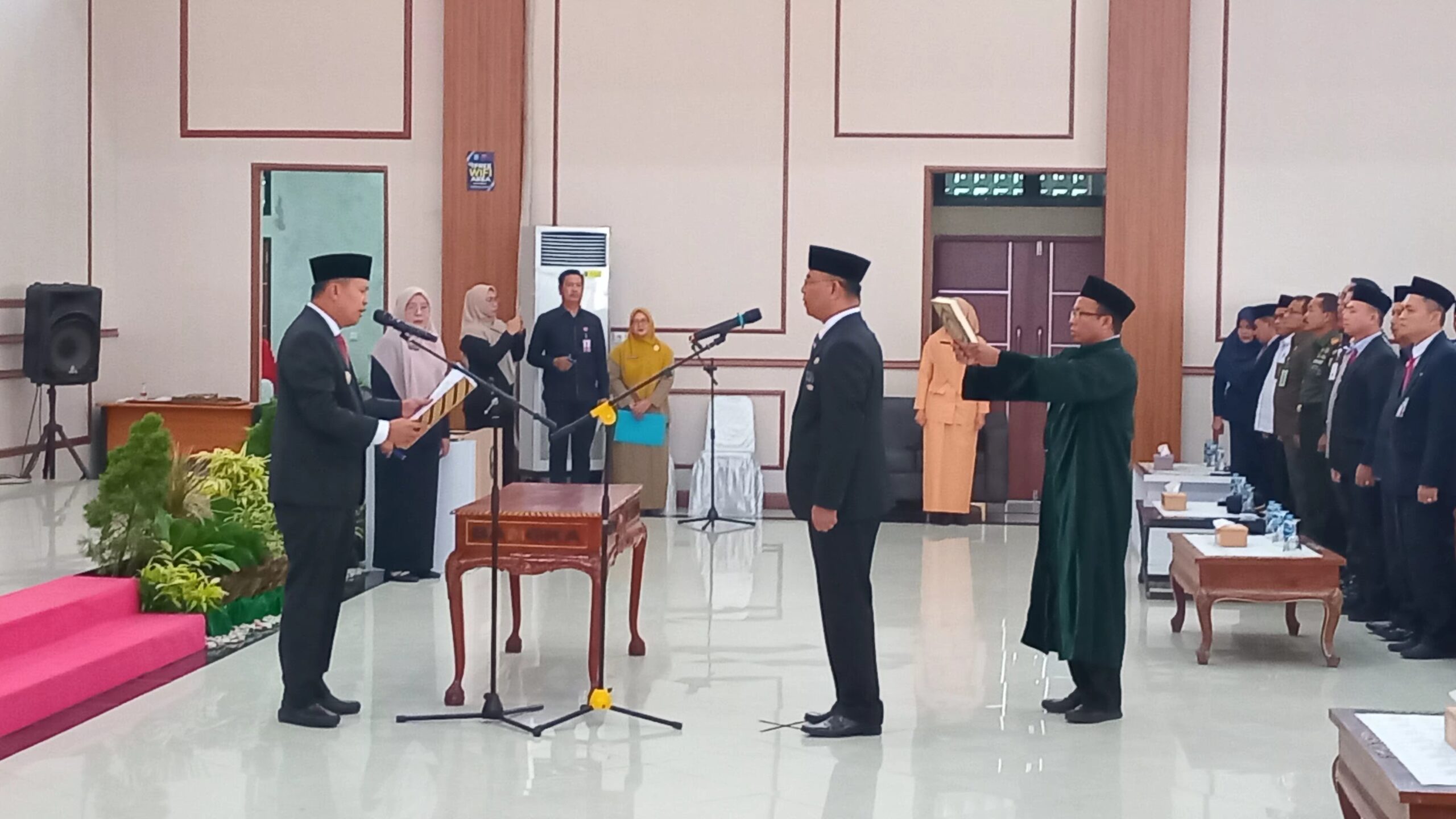 FERRY INSANI LANTIK HARIYADI JADI SEKDAKAB BANGKA